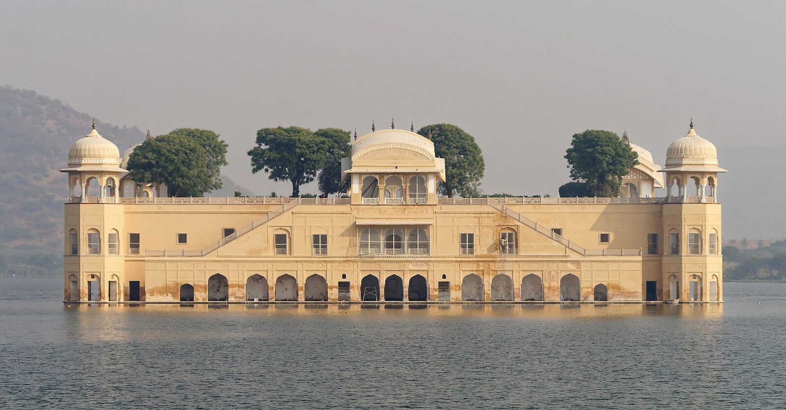 Jal Mahal, the Water Palace, in Jaipur